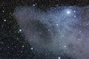 تصویری از فضاپیمایی در میان ستارگان