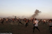 313 شهید و زخمی در تظاهرات غزه+ تصاویر 
