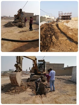 عملیات آبرسانی از فاز۴ امیرآباد در منطقه آزاد اروند آغاز شد