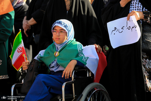 رزمایش «دختران جان‌فدای ایران» در فسا