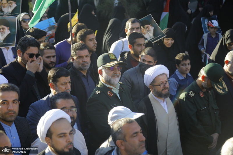 تجمع مردمی در حمایت از کودکان و زنان غزه در قم