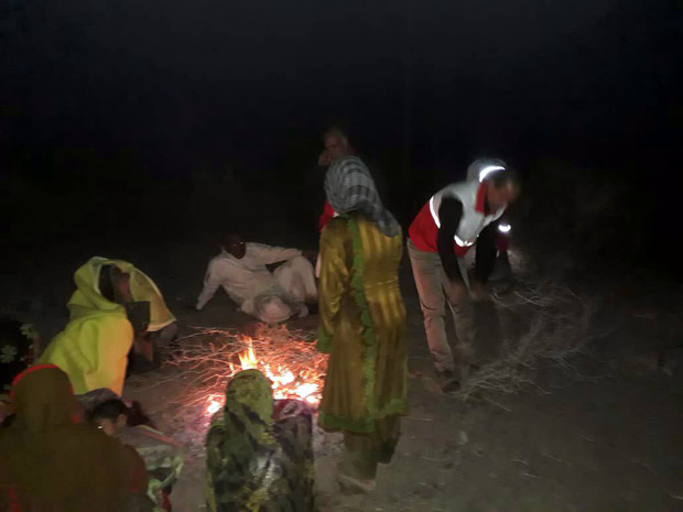 12گرفتار طغیان رودخانه محلی در دلگان نجات یافتند