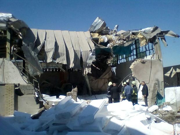 انفجار دیگ بخار در شهرک صنعتی شیراز  2 نفر کشته شدند