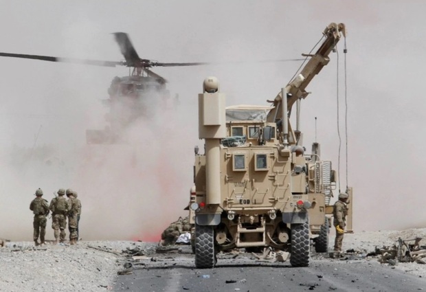 طالبان با چند تُن مواد منفجره به مقر پلیس افغانستان حمله کرد