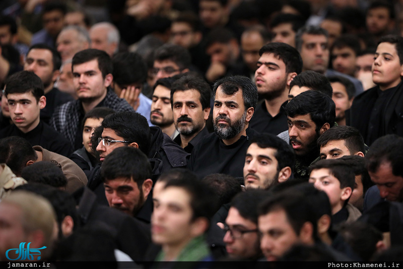 اولین شب عزاداری فاطمیه در حسینیه امام خمینی