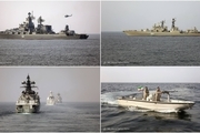 رزمایش مرکب کمربند امنیت دریایی 2022 با حضور نیروهای ایران، روسیه و چین برگزار شد