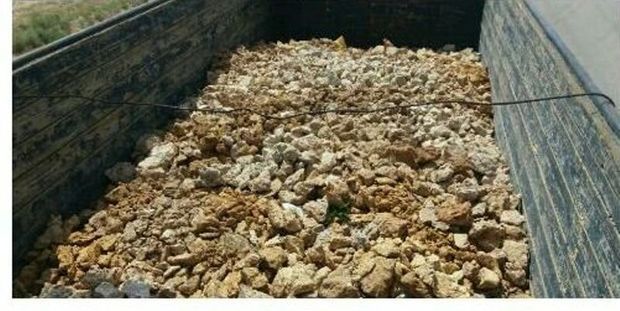 کشف ۱.۵ تن سنگ معدن غیرمجاز در اسفراین
