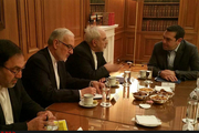 ظریف با نخست‌وزیر یونان دیدار کرد