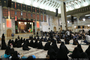 آیین افتتاح رادیو محرم با حضور آیت الله العظمی مکارم شیرازی
