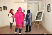گزارش تصویری نمایشگاه نقاشی «نگارین» در خرمشهر