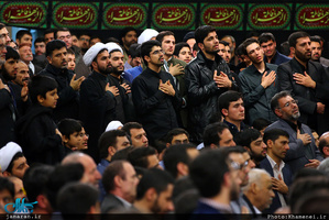 اولین شب عزاداری فاطمیه در حسینیه امام خمینی