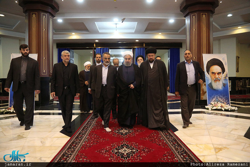 تجدید میثاق رئیس جمهور روحانی با آرمان های حضرت امام(س)-2