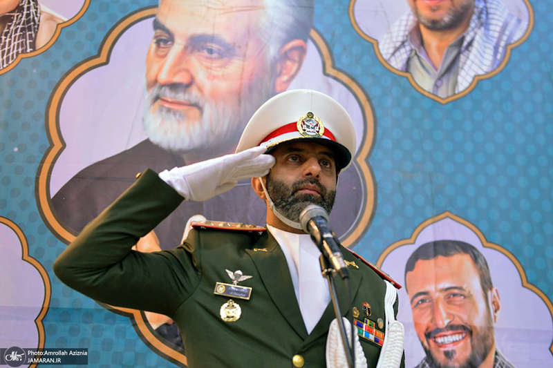 تشییع پیکر مطهر 18 شهید گمنام دفاع مقدس در حرم امام خمینی