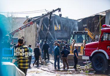 ببینید/ لحظات اولیه سقوط بالگرد هوانیروز ارتش در درچه (استان اصفهان)