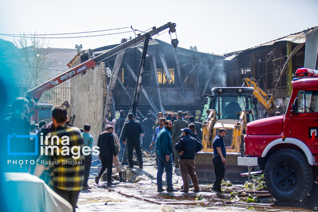 ببینید/ لحظات اولیه سقوط بالگرد هوانیروز ارتش در درچه (استان اصفهان)