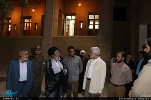 بازدید دکتر سعید جلیلی از بیت و زادگاه امام در خمین‎