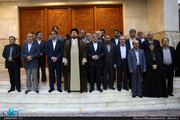 تجدید میثاق اعضای شورای اسلامی شهر تهران با آرمان های حضرت امام(س) 
