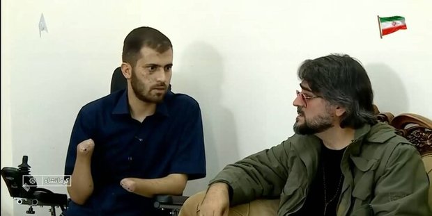 سعید نجاتی «سیمرغ فجر» خود را به جانباز لانچر اهدا کرد