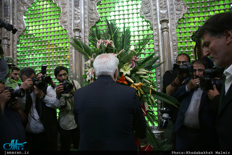 تجدید میثاق وزیر، معاونان، سفرا و روسای نمایندگی های جمهوری اسلامی ایران  در جهان با آرمان های امام خمینی (س) /