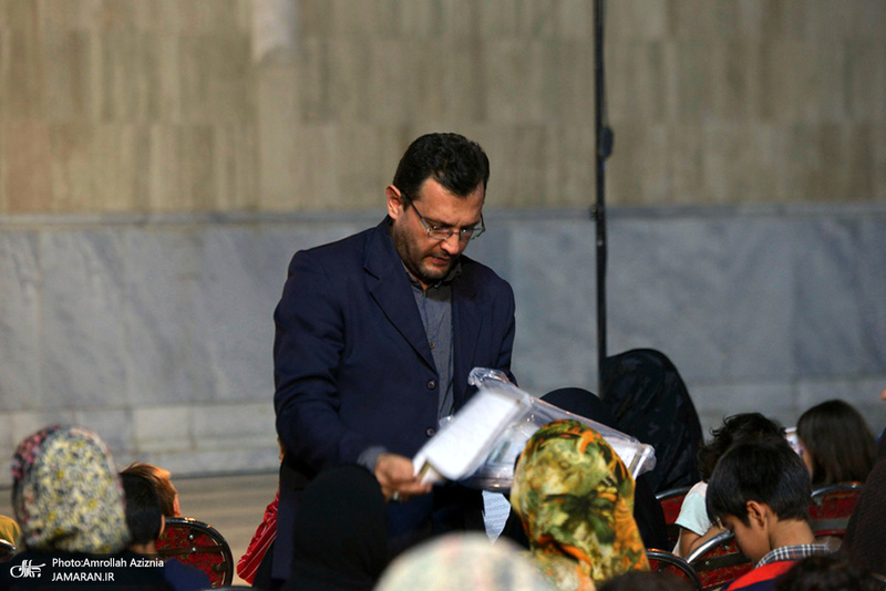 مراسم جشن شب عید غدیر در جوار حرم مطهر بنیانگذار جمهوری اسلامی ایران