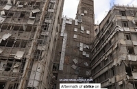 آوار حمله به بیمارستان گاندی تهران (5)