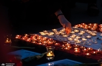 حضور آزادی خواهان و ایرانیان مقیم فرانسه برای حمایت از ایران در کنار برج ایفل  (6)