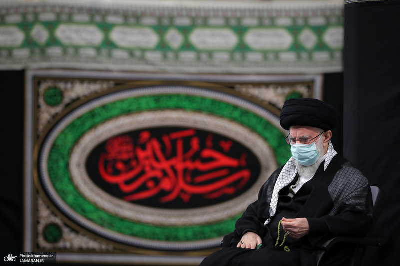 مراسم عزاداری شام غریبان حسینی (ع) در حسینیه امام خمینی