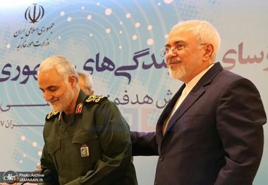 ظریف به مناسبت نخستین سالگرد شهادت سردار سلیمانی چه نوشت؟ + عکس