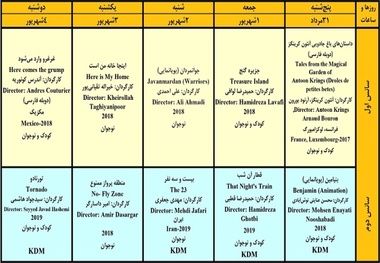 تبریز میزبان اکران فیلم‌های سی و دومین جشنواره بین‌المللی فیلم‌ کودک و نوجوانان