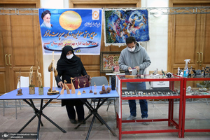 بازدید رئیس موسسه تنظیم و نشر آثار امام خمینی (س) از مراحل آماده‌سازی هفته فرهنگی بر آستان آفتاب