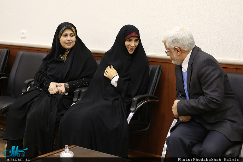 دیدار رئیس و اعضای فراکسیون امید با سید حسن خمینی