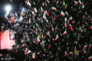 اجتماع حمایت از رزمندگان در مقابله با دشمن آمریکایی - صهیونی در پرند-۱