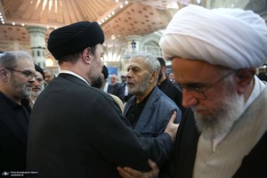 مراسم چهلم شهید سیدحسن نصرالله و سرلشکر نیلفروشان در حرم امام خمینی (س)