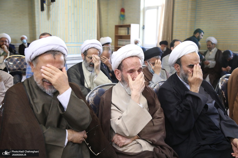 مراسم چهلمین روز درگذشت همسر آیت الله العظمی جوادی آملی‎‎