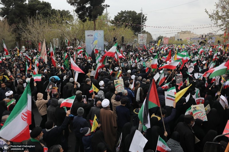 راهپیمایی باشکوه روز جهانی قدس در قم