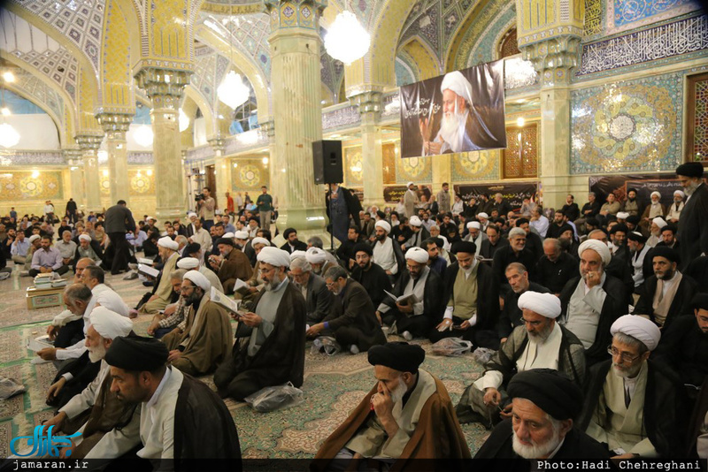 مراسم ختم آیت الله روح الله شاه آبادی(ره)