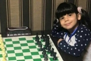 دختر پنج ساله خراسانی کوچکترین شطرنج‌باز جهان است