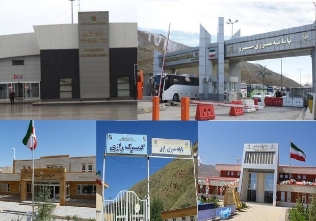 رشد 48 درصدی تردد از پایانه های مرزی آذربایجان غربی