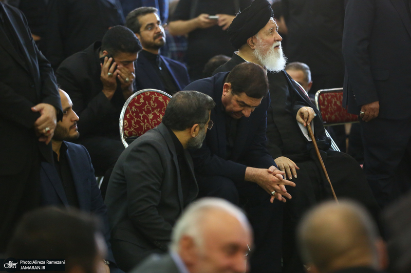 مراسم چهلمین روز سالگرد شهادت سید ابراهیم رییسی