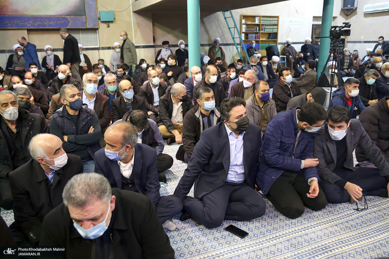 مراسم بزرگداشت مرحوم حاج عیسی جعفری و مرحوم سید احمد میریان در حسینیه جماران