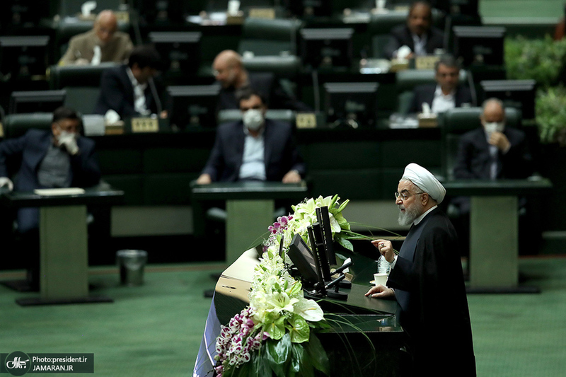مراسم افتتاح یازدهمین دوره مجلس شورای اسلامی روحانی در مجلس