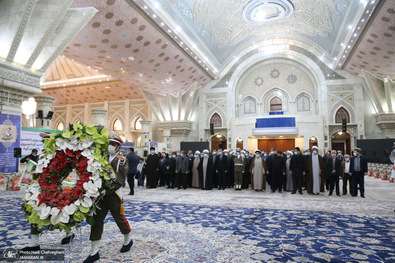 تجدید میثاق دبیرکل و کارکنان مجمع جهانی اهل بیت (ع) با آرمان های امام خمینی (س)‎‎