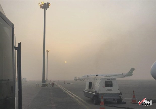 پرواز صبح فرودگاه سنندج به علت شدت گرد و غبار لغو شد