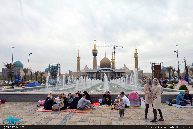 روز طبیعت در حرم مطهر حضرت امام خمینی(س) 