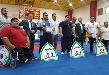 خوزستان قهرمان مسابقات وزنه‌برداری معلولان کشور شد
