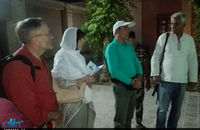 بازدید زوج فرانسوی از بیت و زادگاه حضرت امام (س) در خمین
