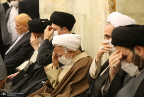 مراسم بزرگداشت همسر آیت الله جوادی آملی در مسجد اعظم قم