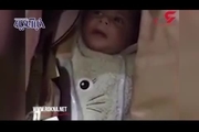قاچاق کودک ۵ ماهه در فرودگاه دبی! + فیلم