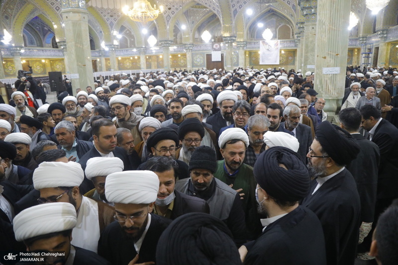 مراسم بزرگداشت آیت الله موسوی بجنوردی (ره) در قم - 2