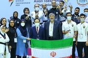 قهرمانی ایران در پاراتکواندوی قهرمانی آسیا+تصاویر

